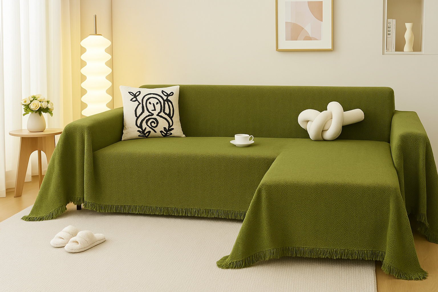 Luxury Water Resistant Sofa Cover NonSlip AllSeason Aussie Couch Protector