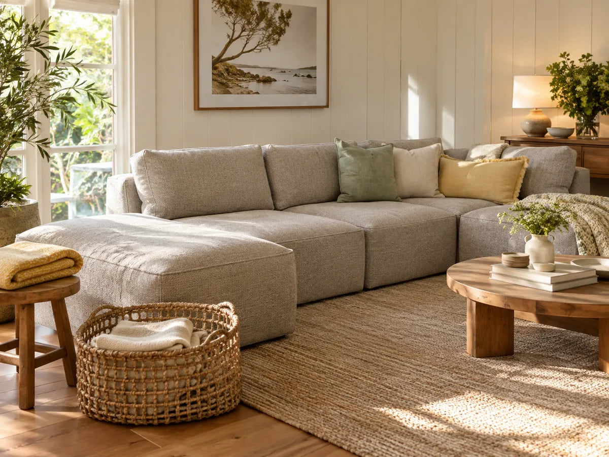 Sectional Sofa Covers styling illustration: allow for rearranging