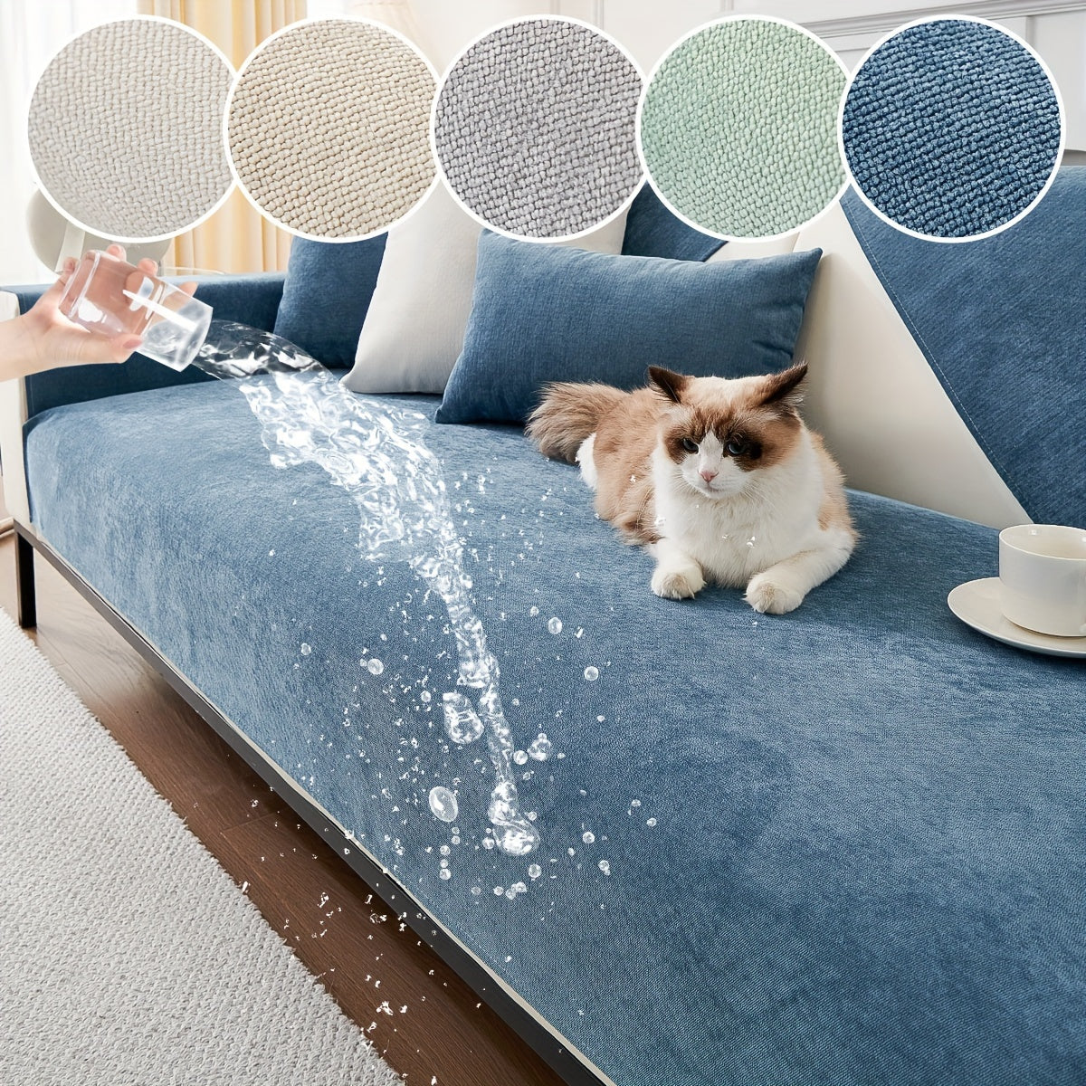 Sofa Decor Haven Pet Friendly Sofa Cover styled for affordable sofa cover buying guide in Australian homes