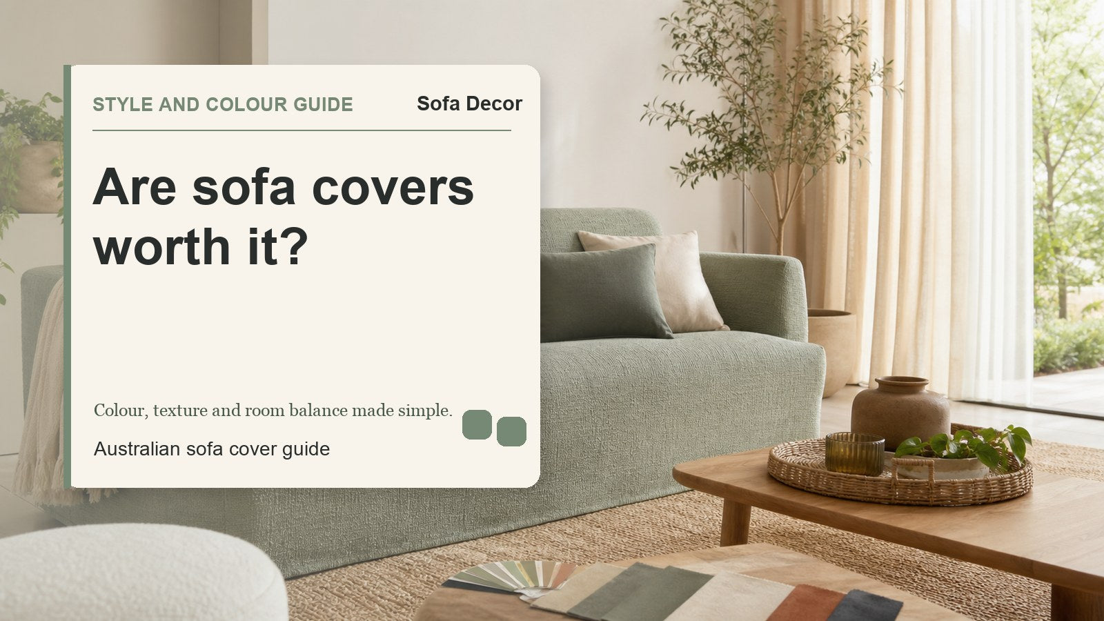 Are sofa covers worth it? - Sofa Decor Australia editorial guide image