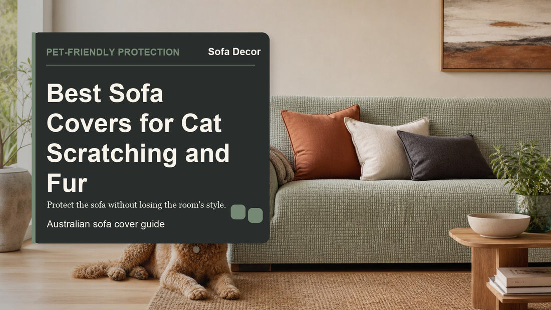 Best Sofa Covers for Cat Scratching and Fur - Sofa Decor Australia editorial guide image
