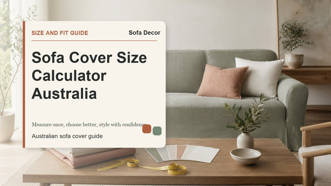 Sofa Cover Size Calculator Australia - Sofa Decor Australia editorial guide image