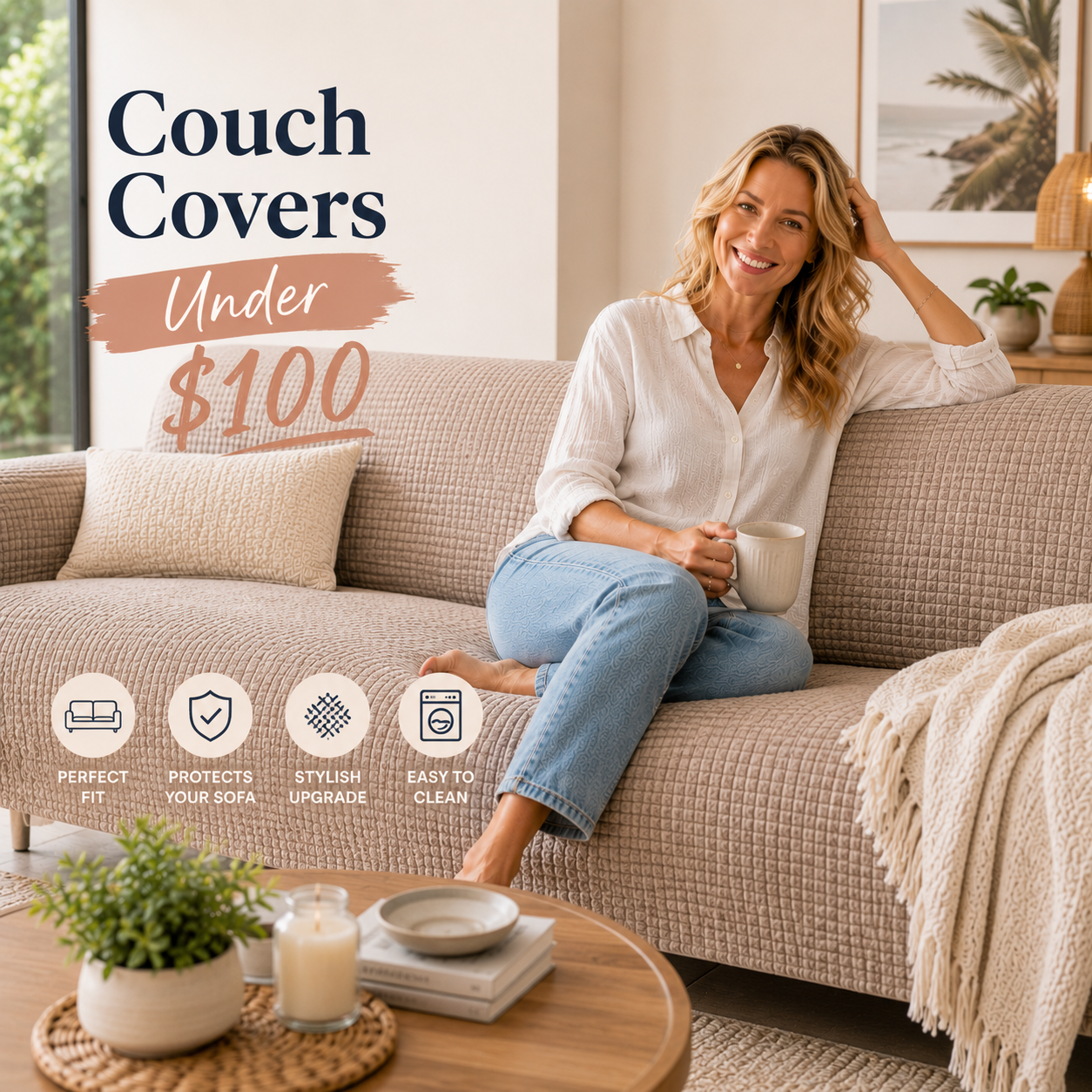 Sofa Decor Couch Covers collection - couch covers styled for Australian lounge rooms