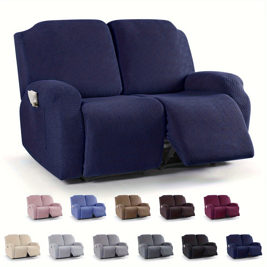 Sofa Decor Greyson Jacquard Recliner Cover - in black - pet friendly jacquard - product image 21 - for Australian sofas