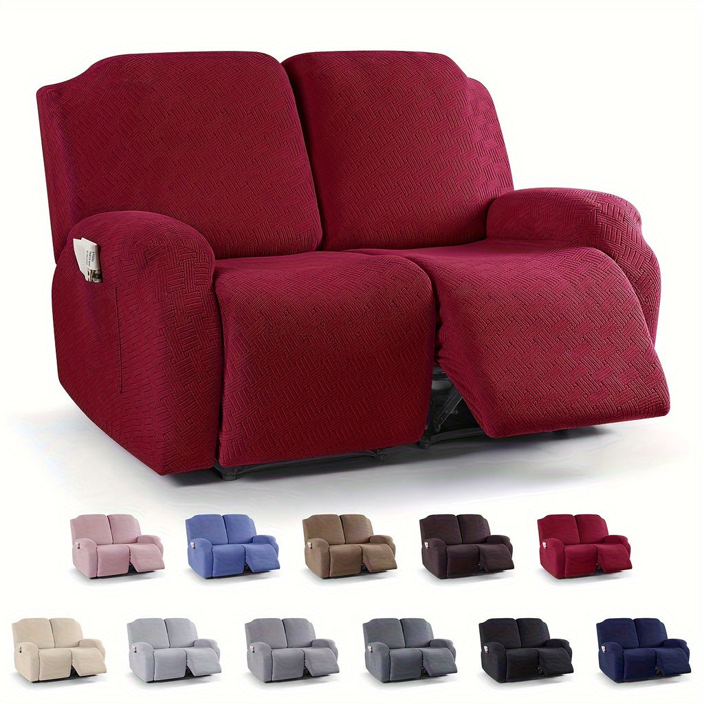 Sofa Decor Greyson Jacquard Recliner Cover - in black - pet friendly jacquard - product image 18 - for Australian sofas