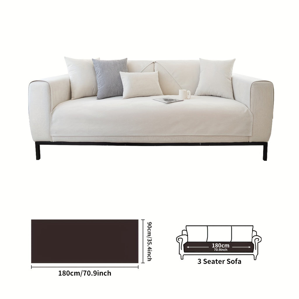 White Haven cover arrangement with a seat-panel diagram labelled 90 × 180 cm