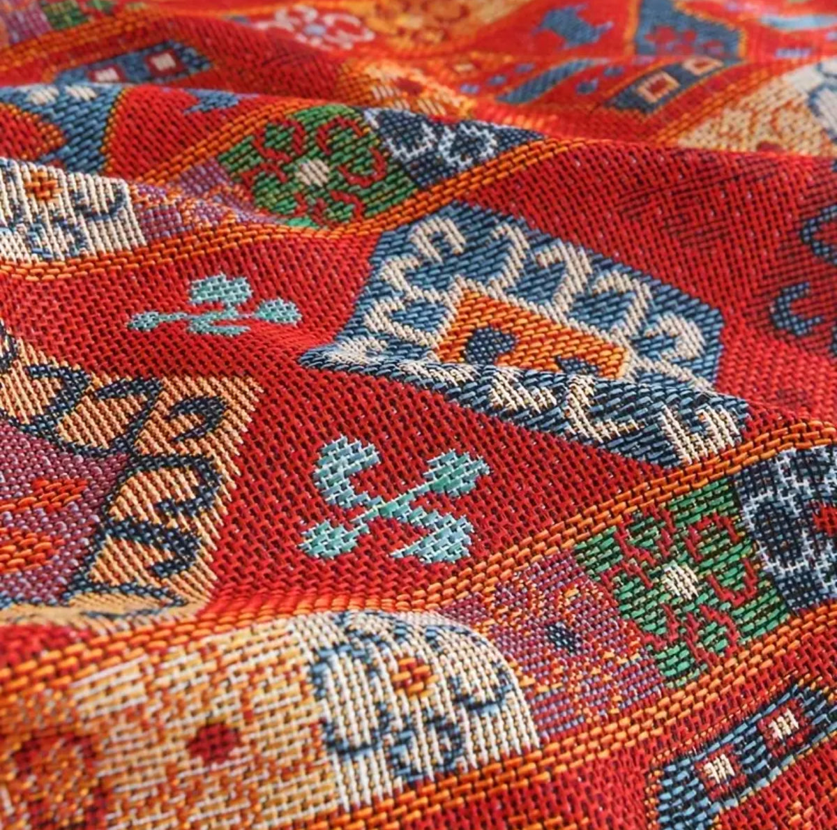 Premium Bohemian Sofa Cover Australia | Pet-Friendly Scratch-Resistant Couch Protector | Machine Washable Digital Jacquard Slipcover | Buy Online