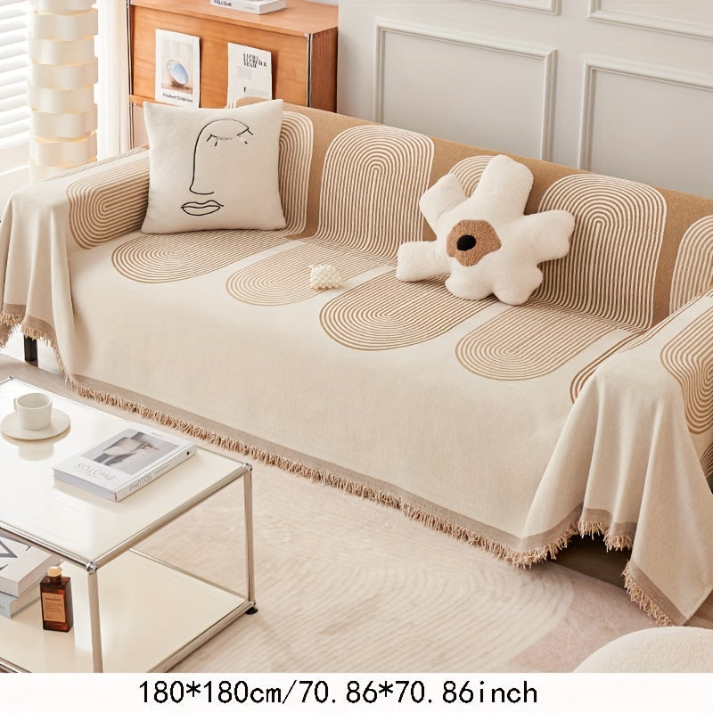 Beige Couch cover
