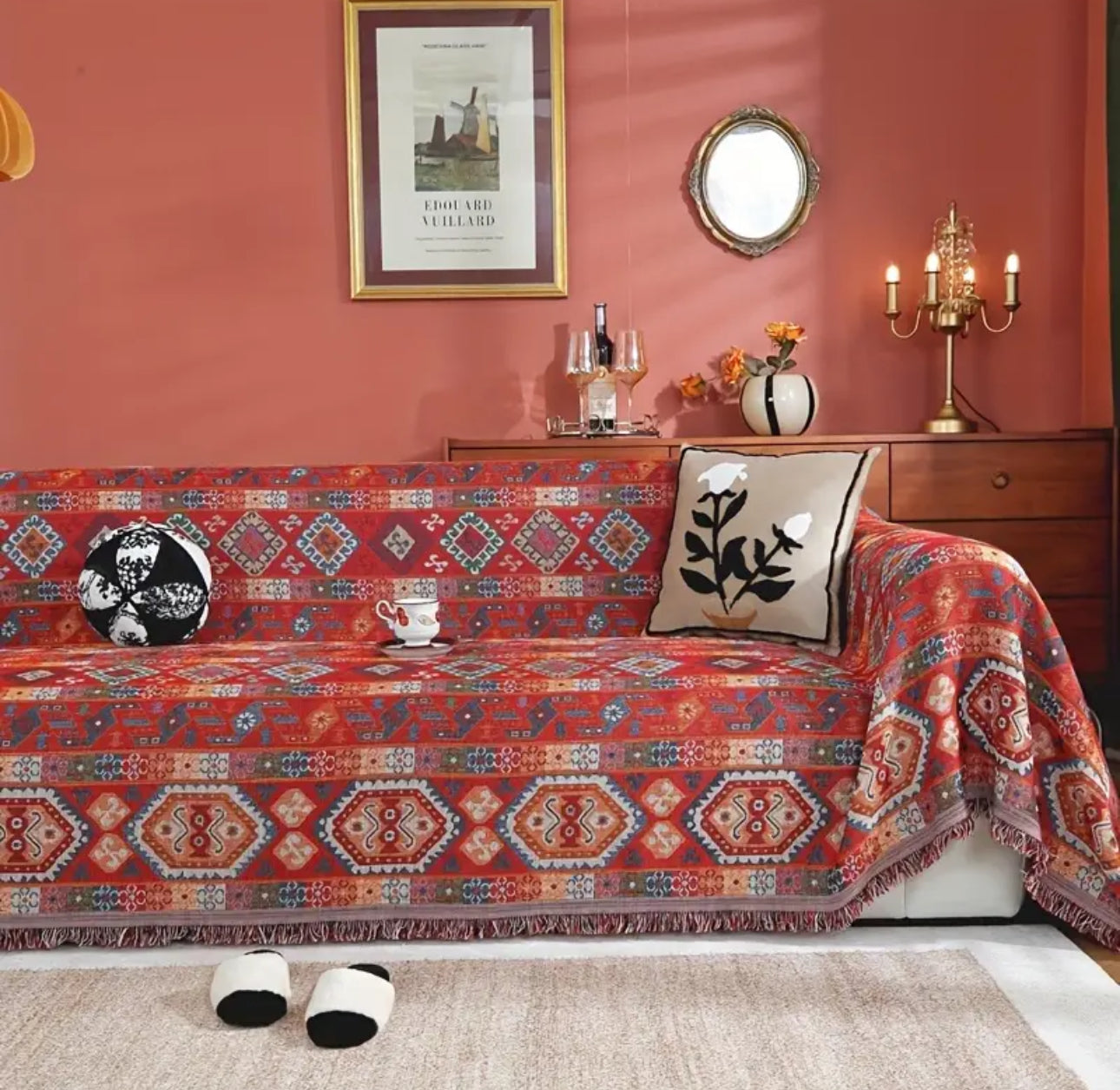 Couch Cover Boho Style for Aussie homes
