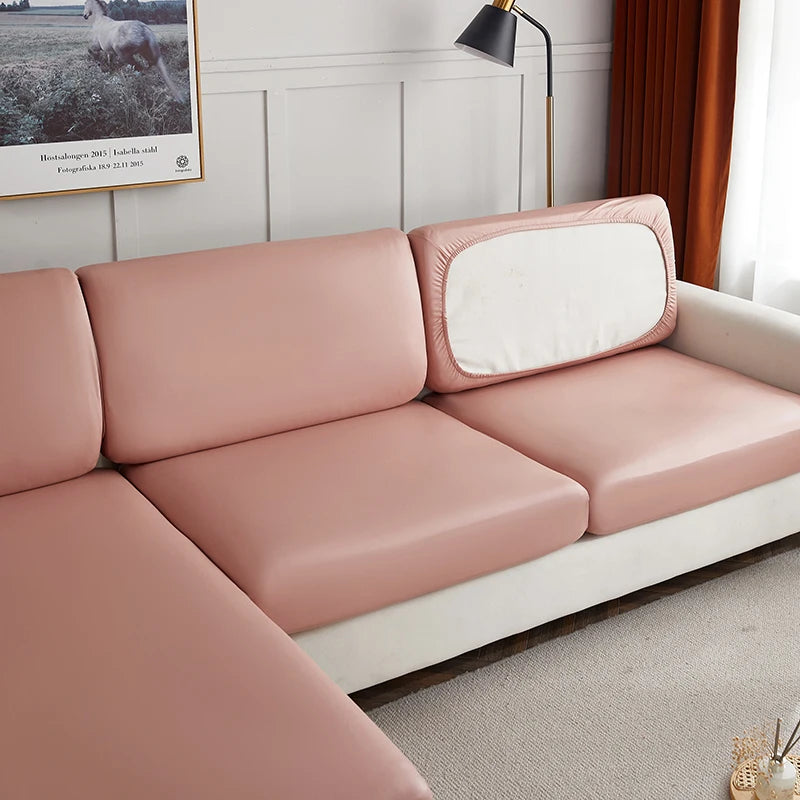 Sofa Decor Nero Water Resistant Leather Cushion Cover - in tan - water resistant - product image 15 - for Australian sofas