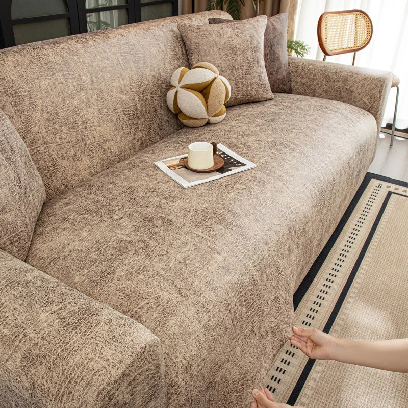 Sofa Decor Aria Water Resistant Stretch Sofa Cover - in grey 2 seater - water resistant - product image 7 - for Australian sofas