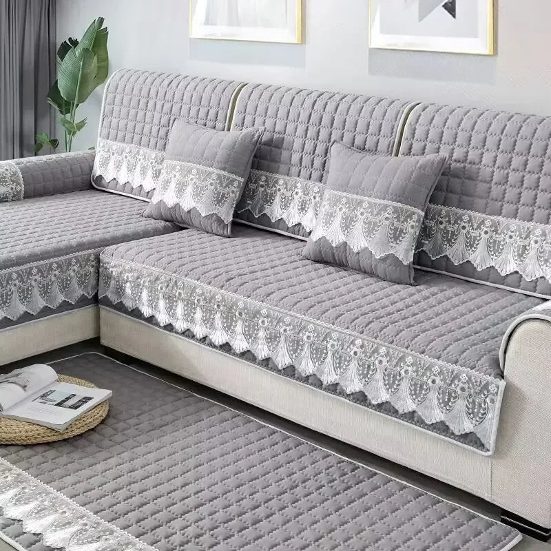 Sofa Decor Willow Brushed Sofa Seat Cover - in beige 90x210cm - sofa seat cover - product image 18 - for Australian sofas