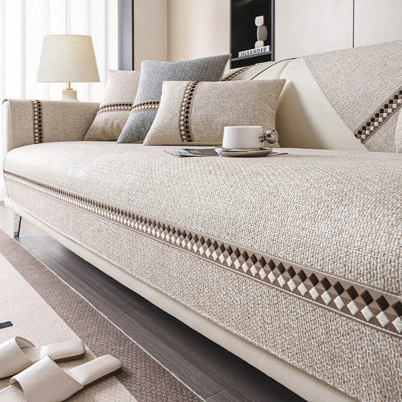 Sofa Decor Haven Thick All Season Sofa Cover lifestyle product image for stretch sofa cover in Australia - Couch Mat for Living Rooms colour