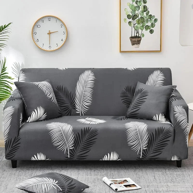 Sofa Decor Celeste Floral Stretch Sofa Cover - in tan 4 seater - botanical - product image 35 - for Australian sofas