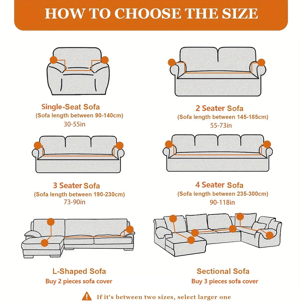 Floral Stretch Sofa Cover – Elastic All-Cover Couch Protector for Living Rooms & Bedrooms - Color 14 / 1pc Single seat for Australian sofa styling