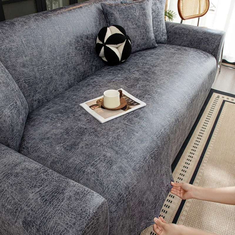 Sofa Decor Aria Water Resistant Stretch Sofa Cover - in grey 2 seater - water resistant - product image 9 - for Australian sofas
