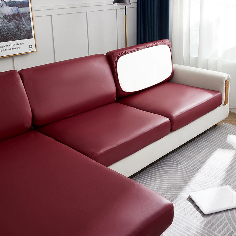 Sofa Decor Nero Water Resistant Leather Cushion Cover - in tan - water resistant - product image 6 - for Australian sofas
