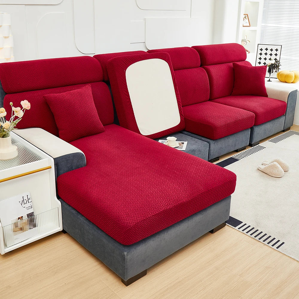 Sofa Decor Milan Twill Stretch Sofa Slipcover - 3 seater - jacquard - product image 18 - for Australian sofas