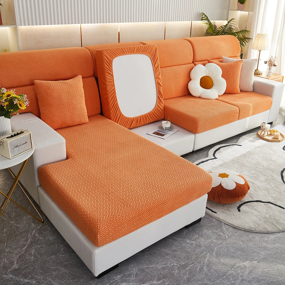 Sofa Decor Milan Twill Stretch Sofa Slipcover - 3 seater - jacquard - product image 24 - for Australian sofas