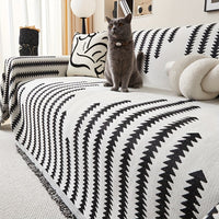 Stylish tassel sofa cover for Aussie homes

