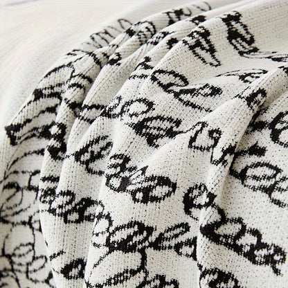 Textured chenille sofa cover for daily use

