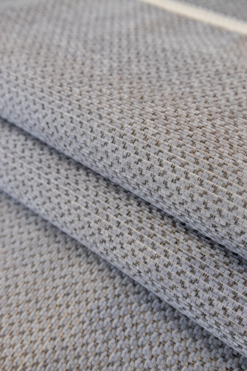 Sofa Decor Alessia Woven Chenille Sofa Seat Cover in Silver Grey - detail image for chenille sofa cover pieces in Australia