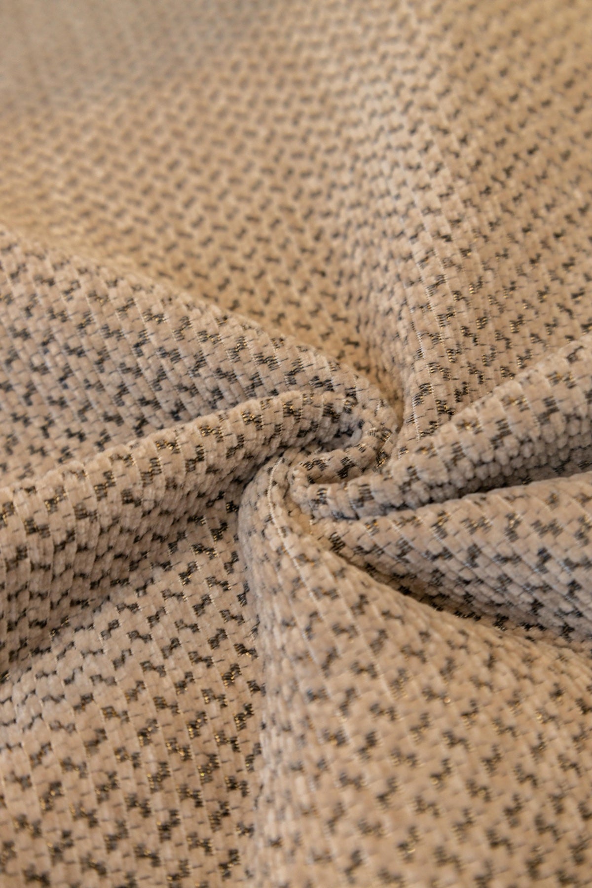 Sofa Decor Alessia Woven Chenille Sofa Seat Cover in Silver Grey - detail image for chenille sofa cover pieces in Australia