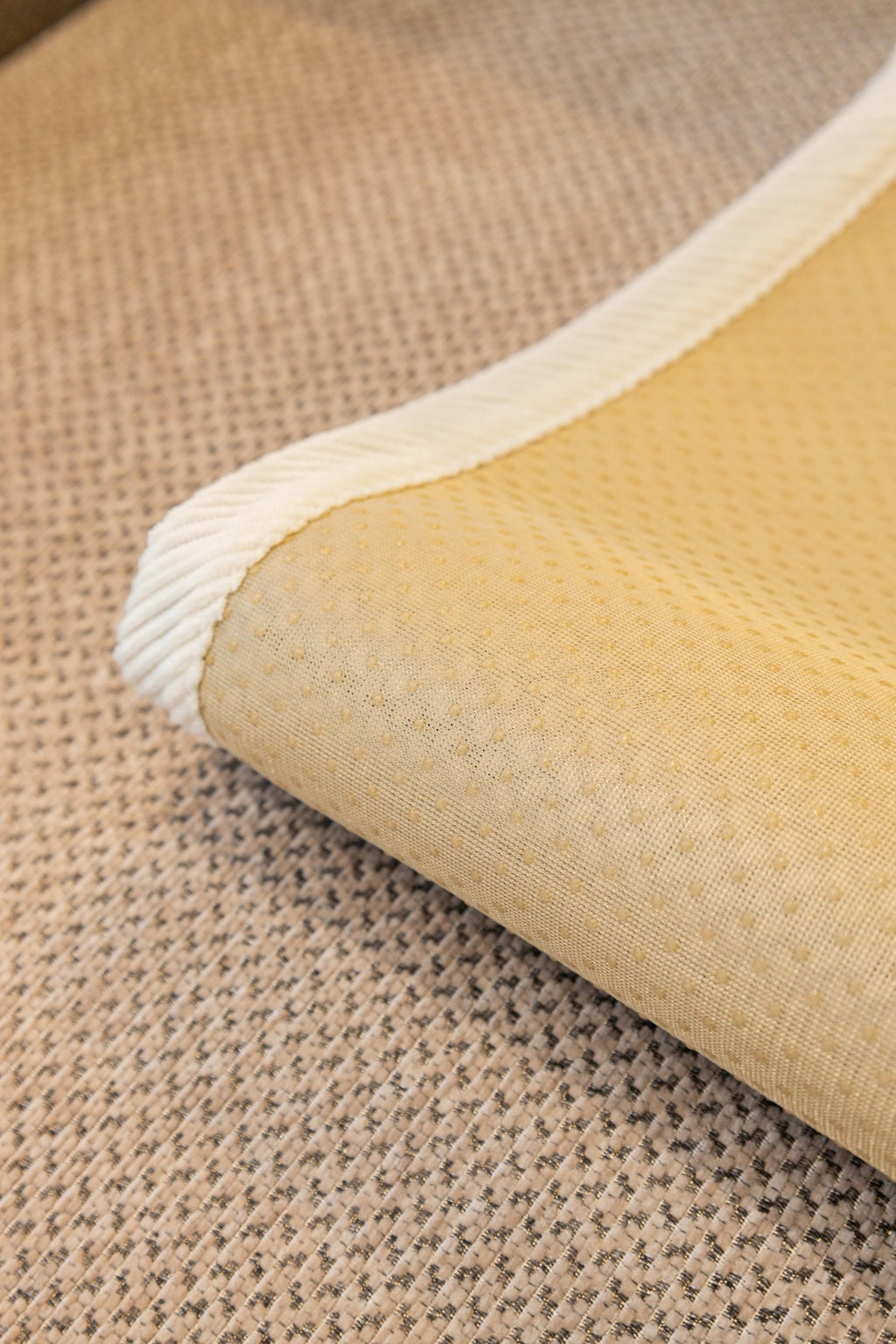 Sofa Decor Alessia Woven Chenille Sofa Seat Cover in Warm Beige - detail image for chenille sofa cover pieces in Australia