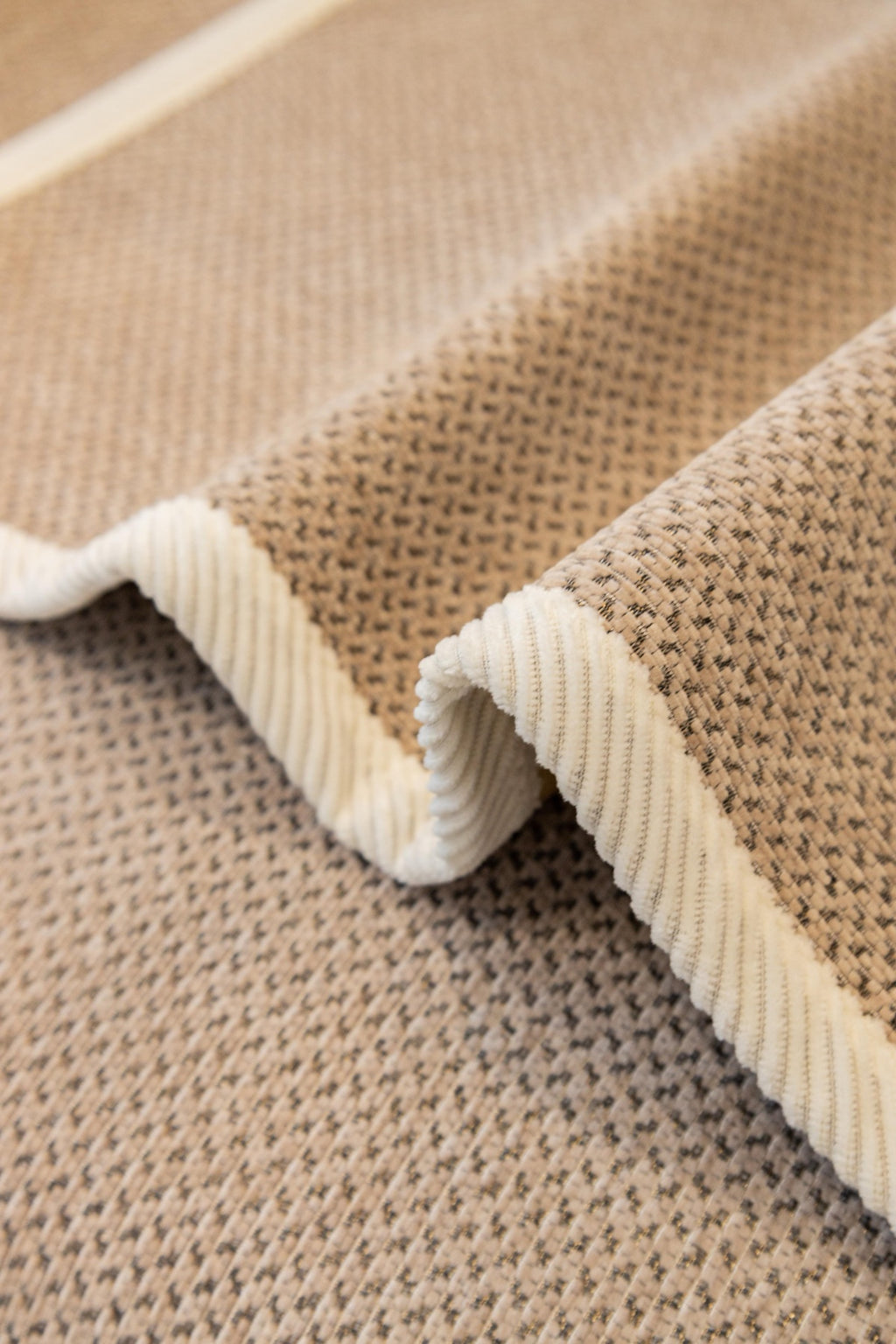 Sofa Decor Alessia Woven Chenille Sofa Seat Cover in Warm Beige - detail image for chenille sofa cover pieces in Australia