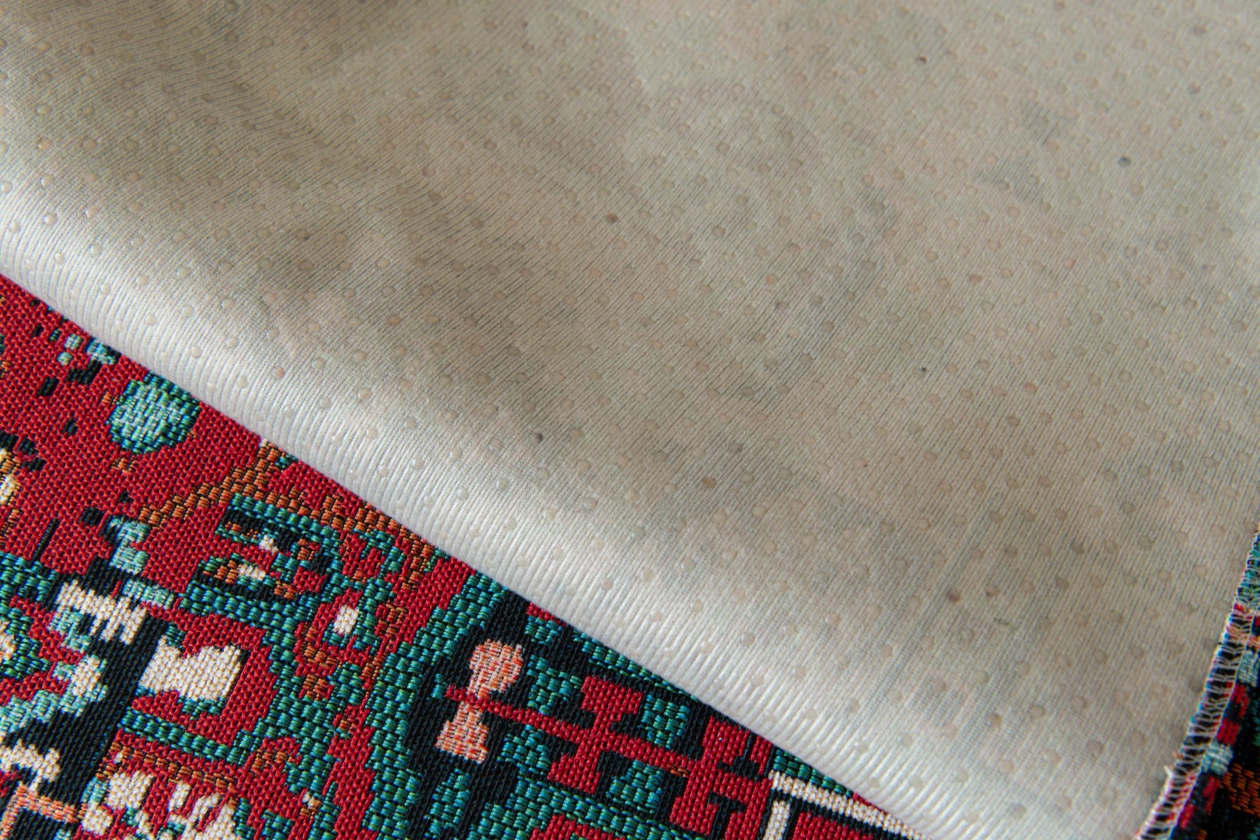 Sofa Decor Atlas Kilim Fringe Sofa Cover Piece - fabric texture and fringe detail for kilim fringe sofa cover piece in Australia, image 12