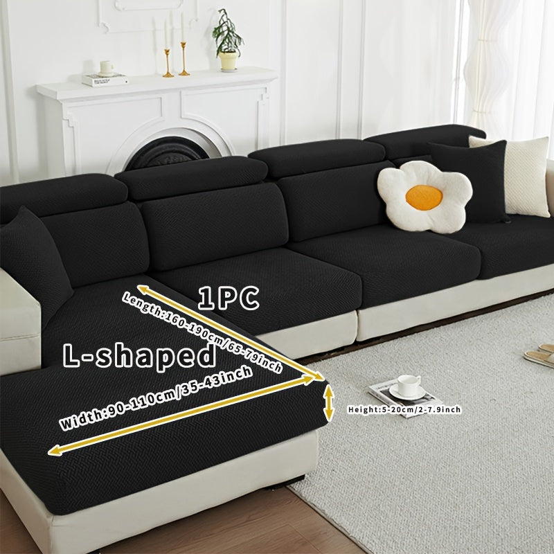 Sofa Decor Ashford Fleece Armchair Cover - in black 2 seater - pet friendly - product image 40 - for Australian sofas