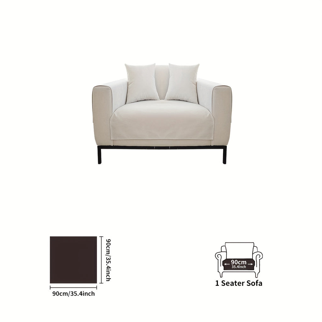 White Haven cover arrangement with a seat-panel diagram labelled 90 × 90 cm