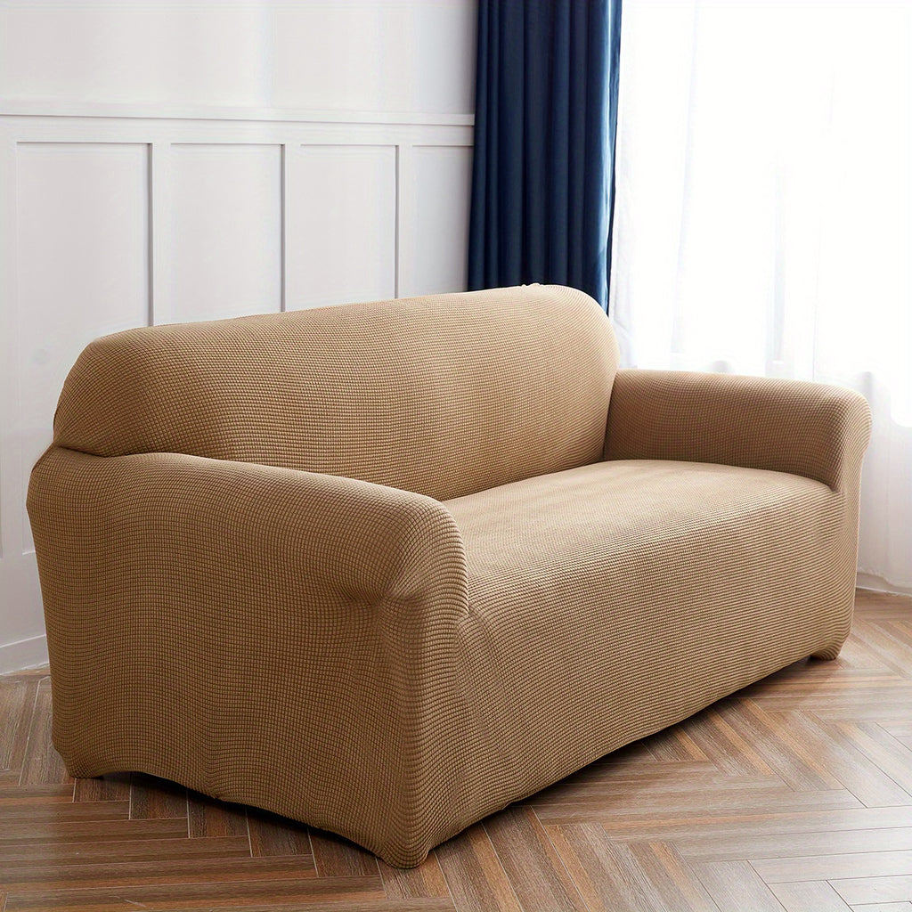 Sofa Decor Calma Plush All Season Sofa Cover - in beige 2 seater - plush - product image 13 - for Australian sofas