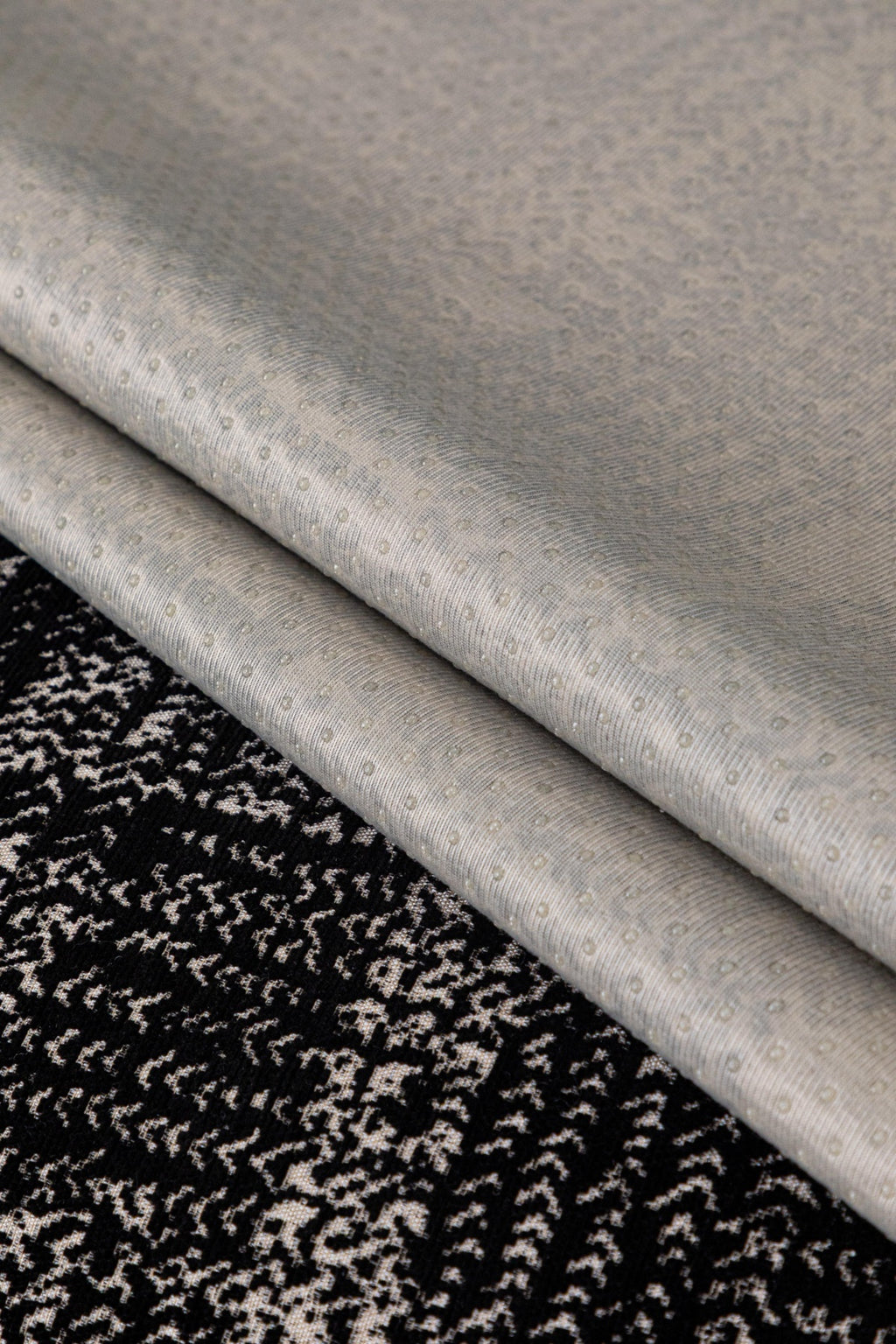 Sofa Decor Hampton Plaid Jacquard Sofa Seat Cover in Charcoal Black Plaid - fabric texture detail image for plaid sofa seat covers in Australia