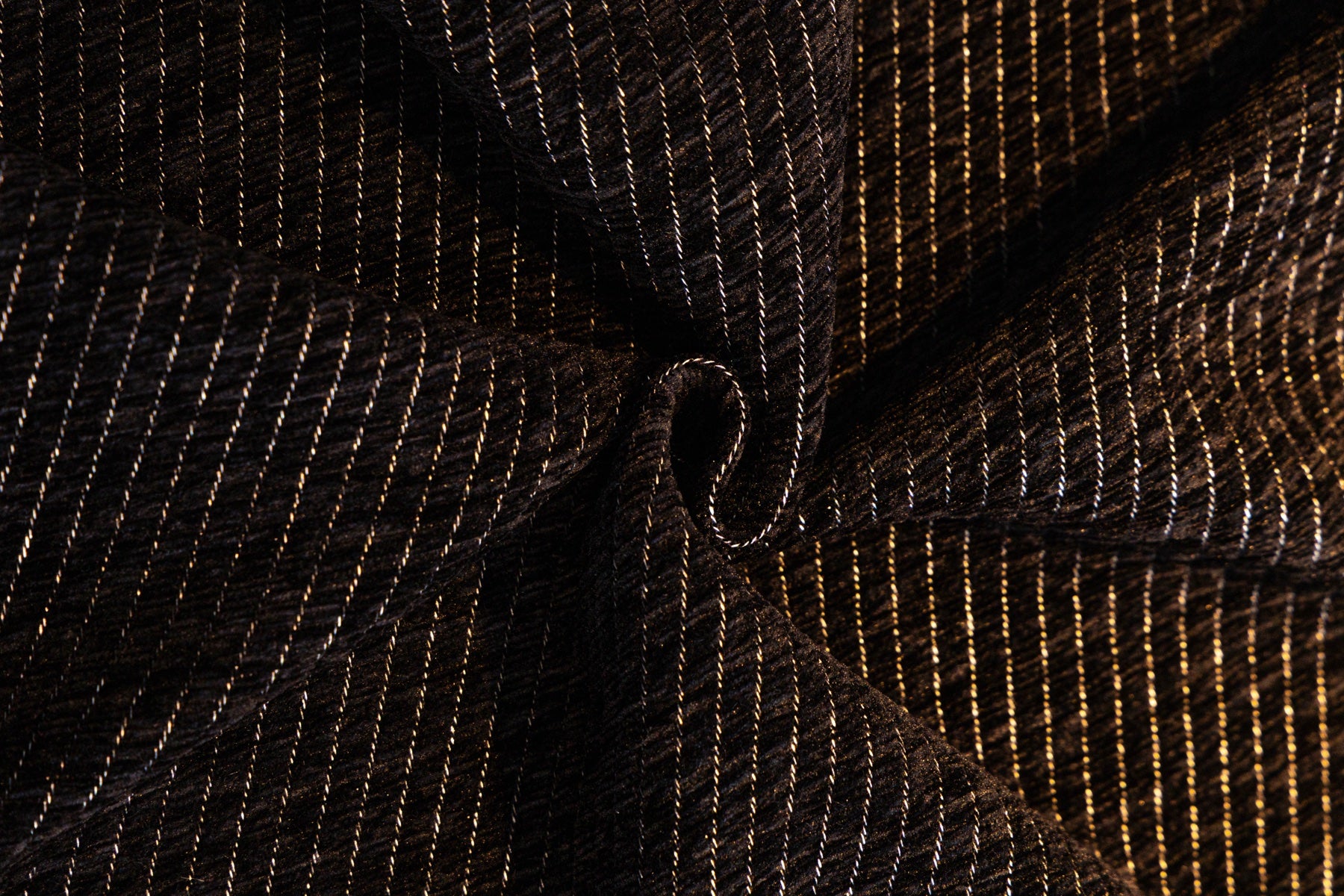 Sofa Decor Milano Ribbed Fringe Sofa Throw Cover in Charcoal Black - ribbed sofa throw cover fabric and edge detail in Australia, image 28