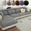 Gray Fleece Sofa Cover Soft Protective AllSeason