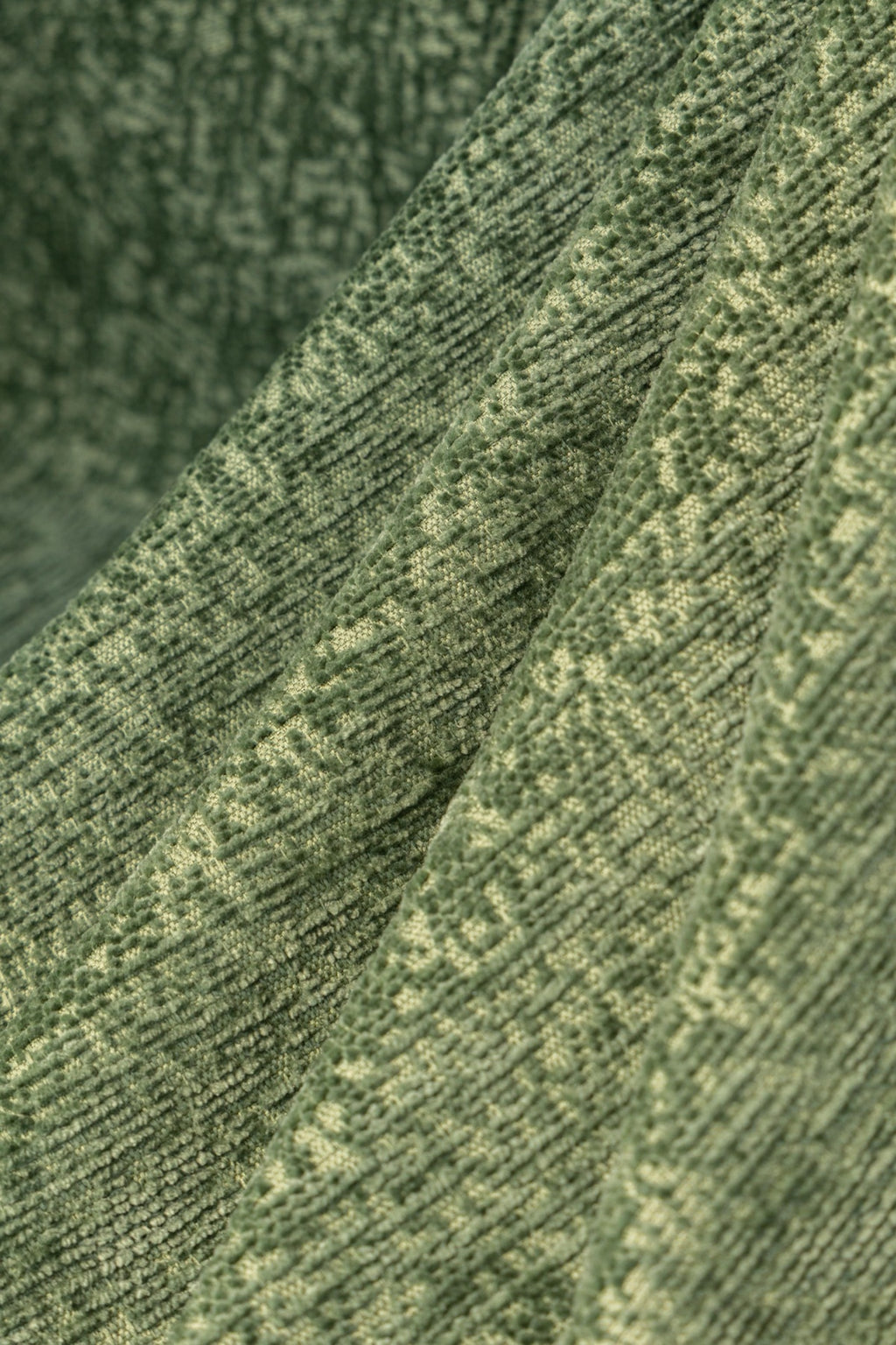 Sofa Decor Solene Textured Chenille Sofa Throw Cover in Sage Green - soft chenille texture detail for soft chenille couch cover in Australia, image 25