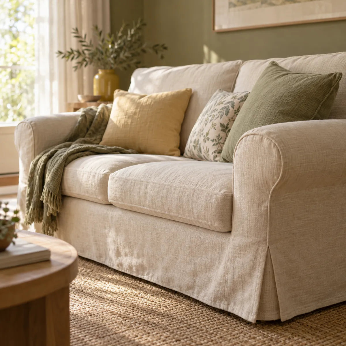 2 Seater Sofa Covers styling illustration: choose the outline you prefer