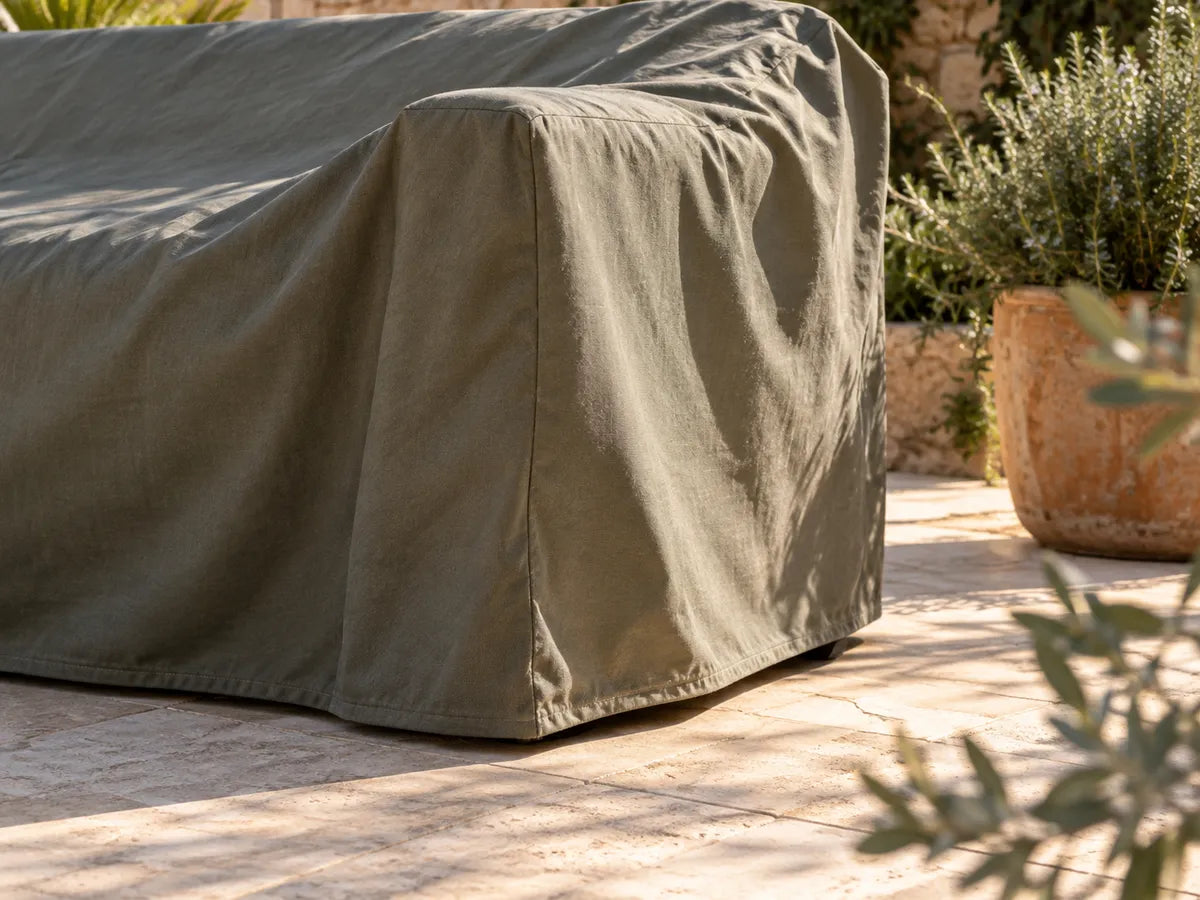 Outdoor Sofa Covers styling illustration: check the stated construction